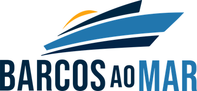 barcos ao mar logo